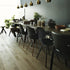 Cadeira Eames em Plástico DSW / Base dark maple